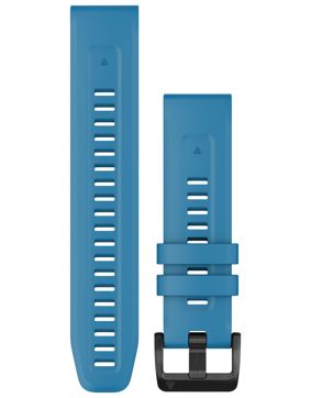 Garmin QuickFit 22 mm Cirrus Blue Silicone Strap 010-13111-30