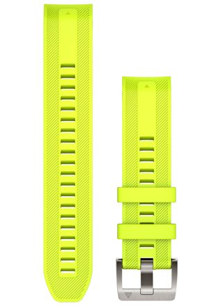 Garmin MARQ Quickfit 22 mm Yellow Silicone Strap 010-13225-05