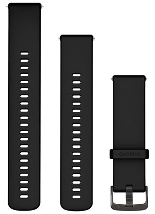 Garmin Venu 3 black silicone strap 010-13256-21 22 mm