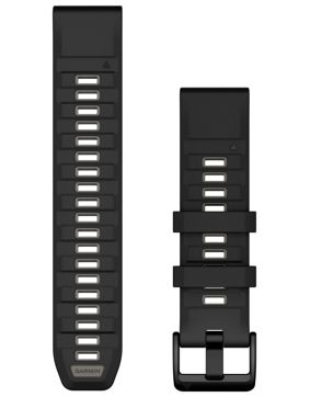 Garmin Quickfit 22 mm silicone band dark gray 010-13392-00