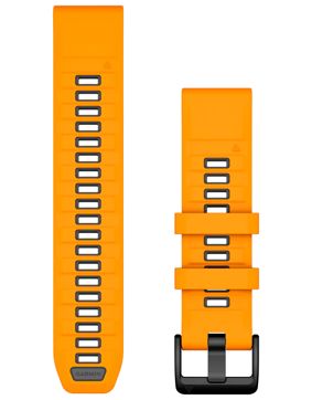 Garmin Quickfit 22 mm silicone band orange 010-13392-01