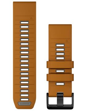 Garmin Quickfit 26 mm silicone band brown 010-13393-03