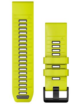 Garmin Quickfit 26 mm silicone band bright yellow 010-13393-08