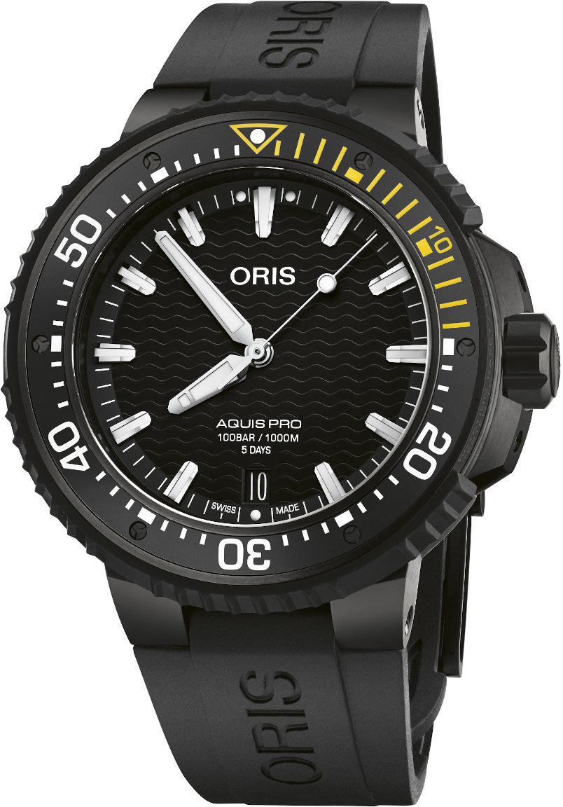 Oris pro diver date top