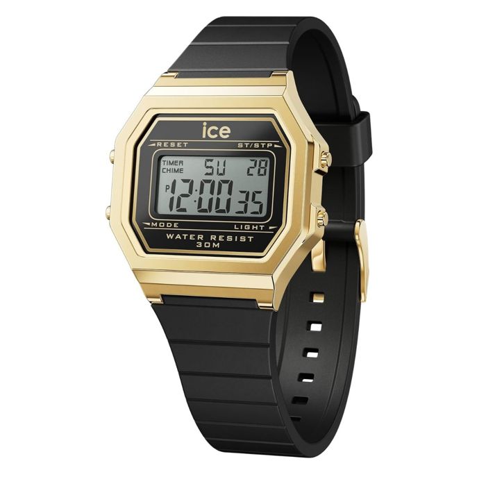 ICE digit retro Black gold Small - Main Image