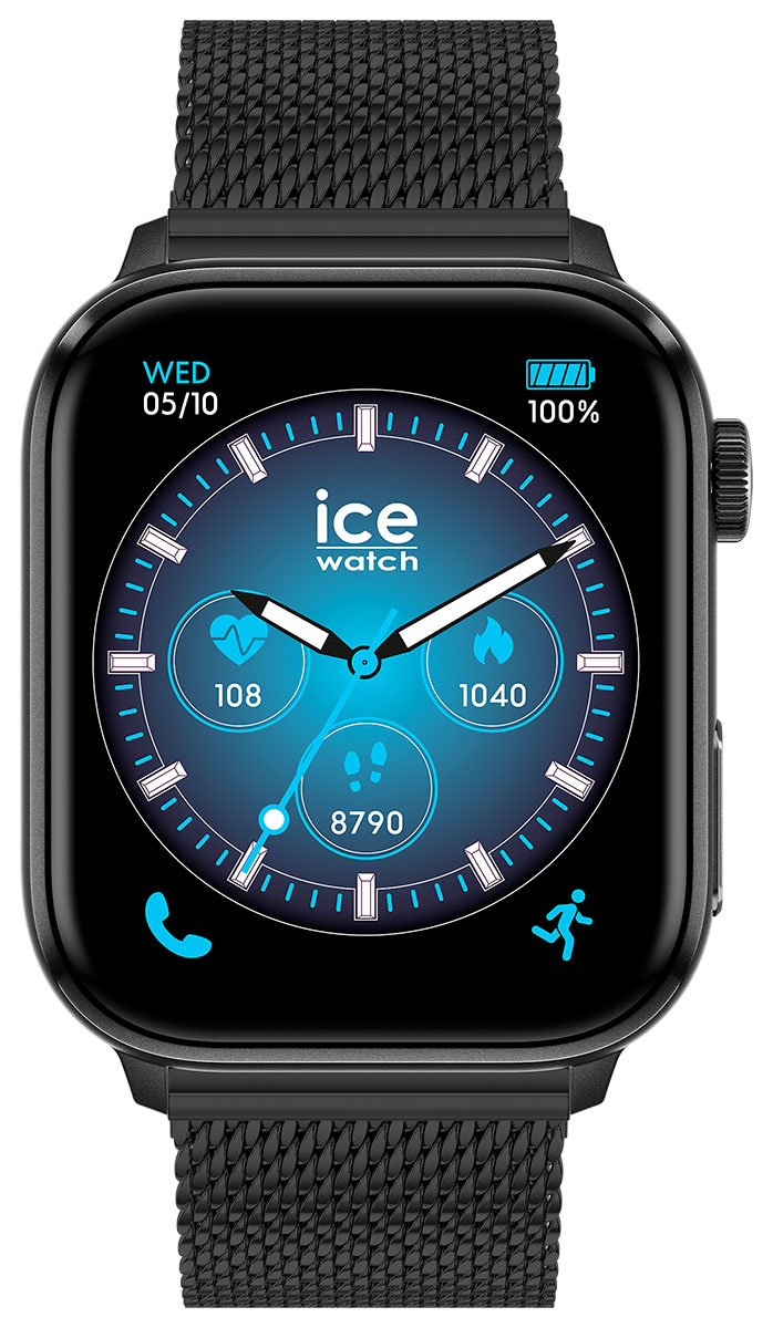 ICE smart 3.0 - Black - Milanese - 1.78 AMOLED - GPS