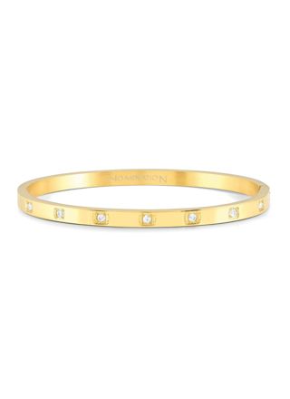 Nomination Pretty bangles square large size gold-colored bangle bracelet 029508/012