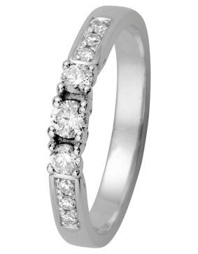 Kohinoor 033-210V-30 Diamond Ring White Gold Margit