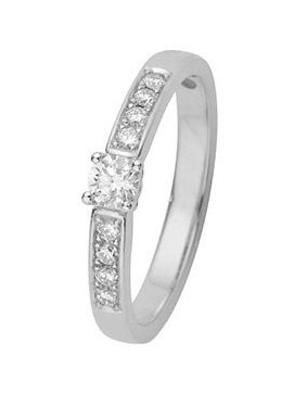 Kohinoor 033-210V-31 Diamond Ring White Gold Margit