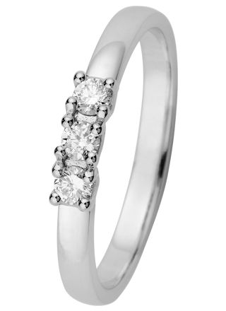 Kohinoor 033-216V-21 Diamond Ring White Gold Estelle