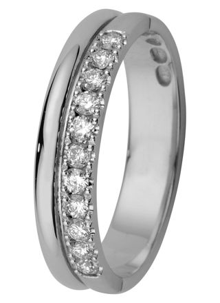Kohinoor 033-216V-22 Diamond Ring White Gold Madeleine