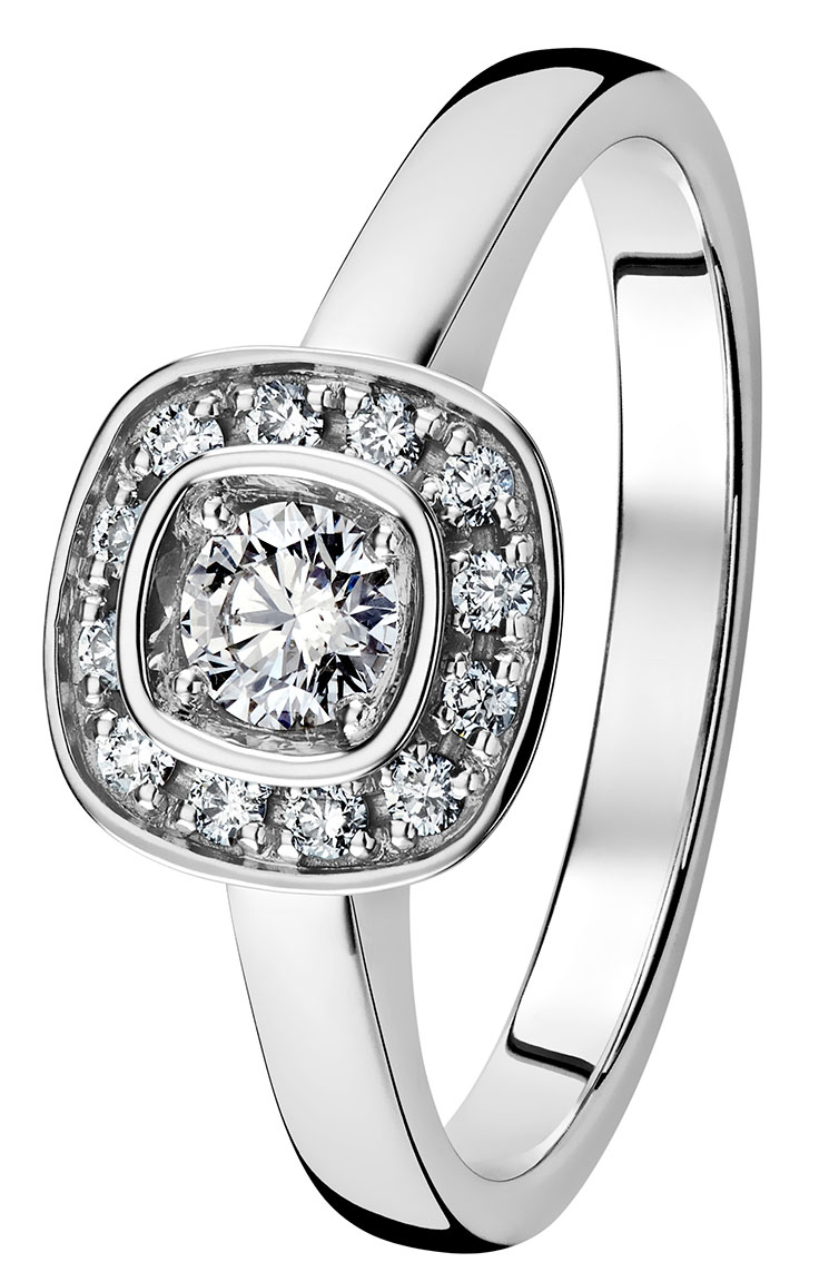 Kohinoor 033-240V-29 diamond ring white gold Stella