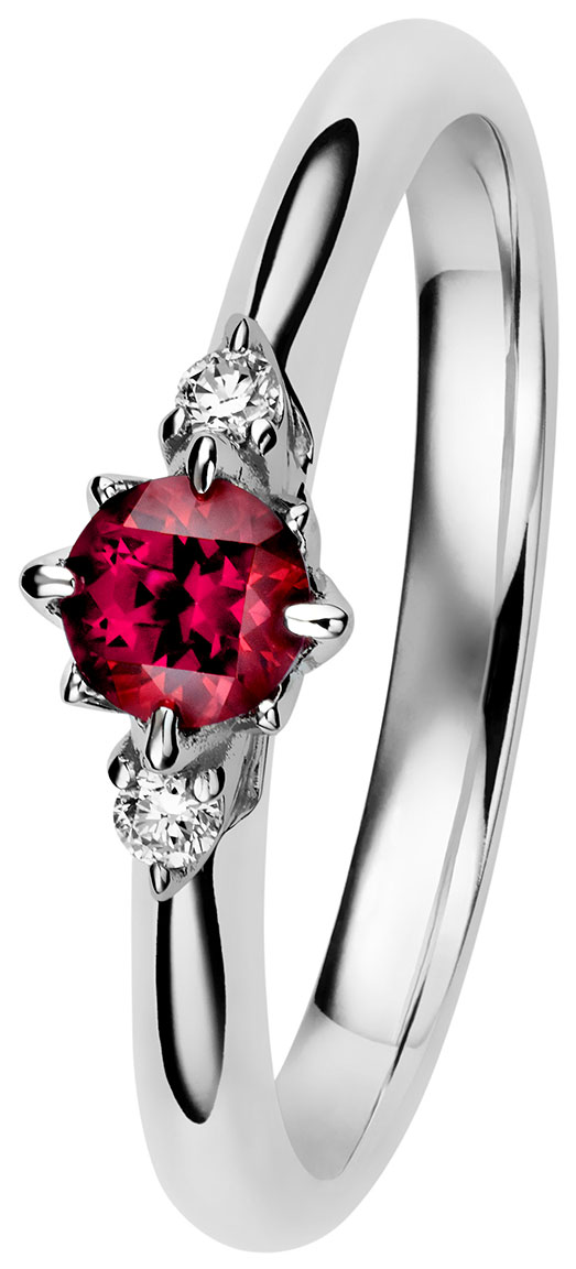 Kohinoor 033-260V-04 Rosa diamond ring
