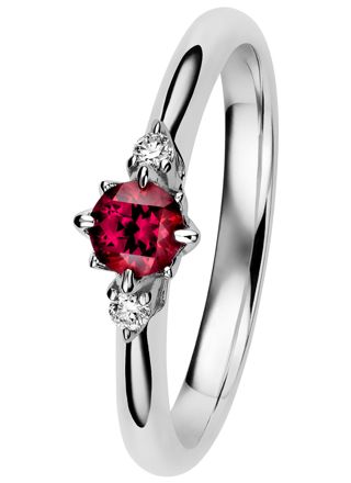 Kohinoor 033-260V-04 Rosa diamond ring