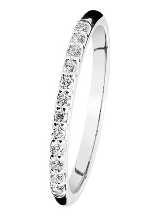 Kohinoor Rosa diamond ring White Gold 033-260V-11