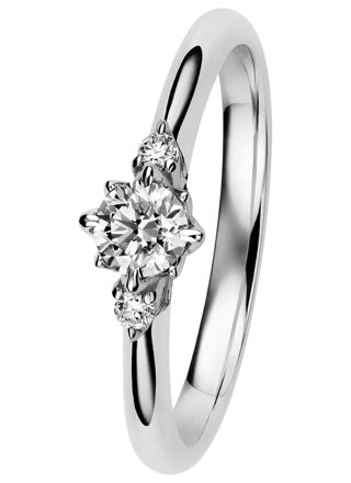 Kohinoor Rosa diamond ring 033-260V-21