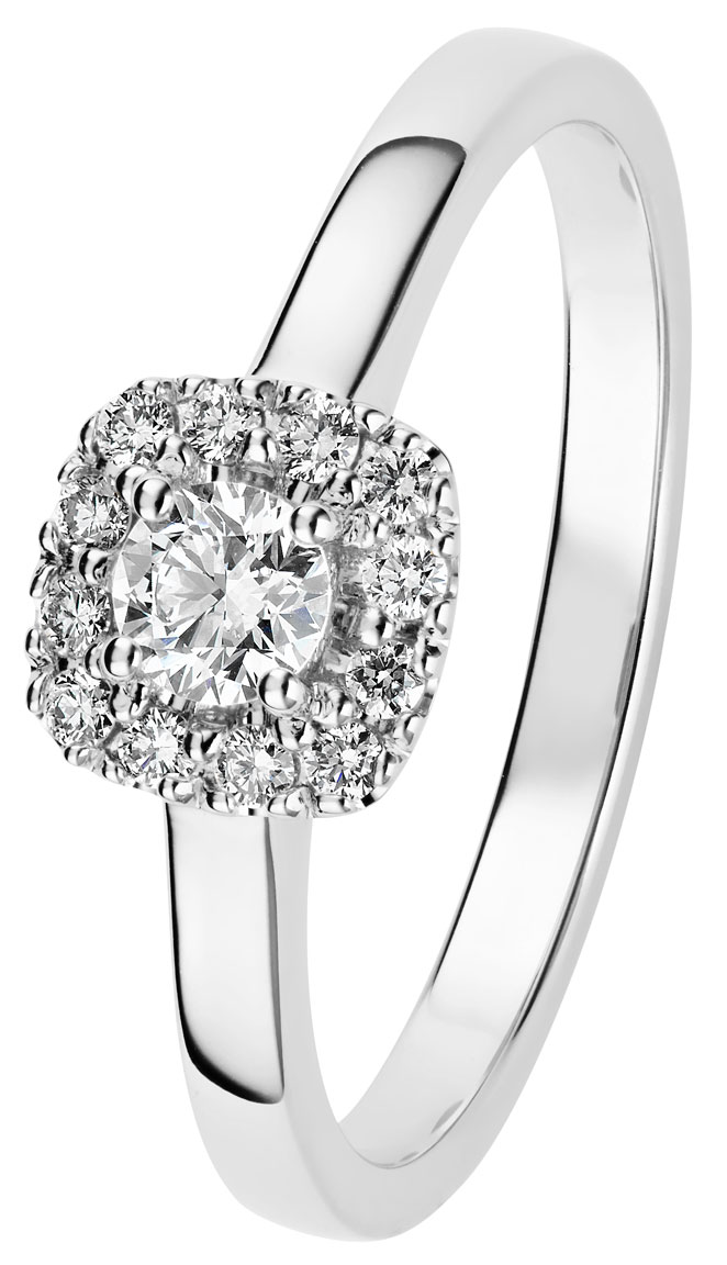 Kohinoor 033-263V-30 diamond ring white gold Valerie