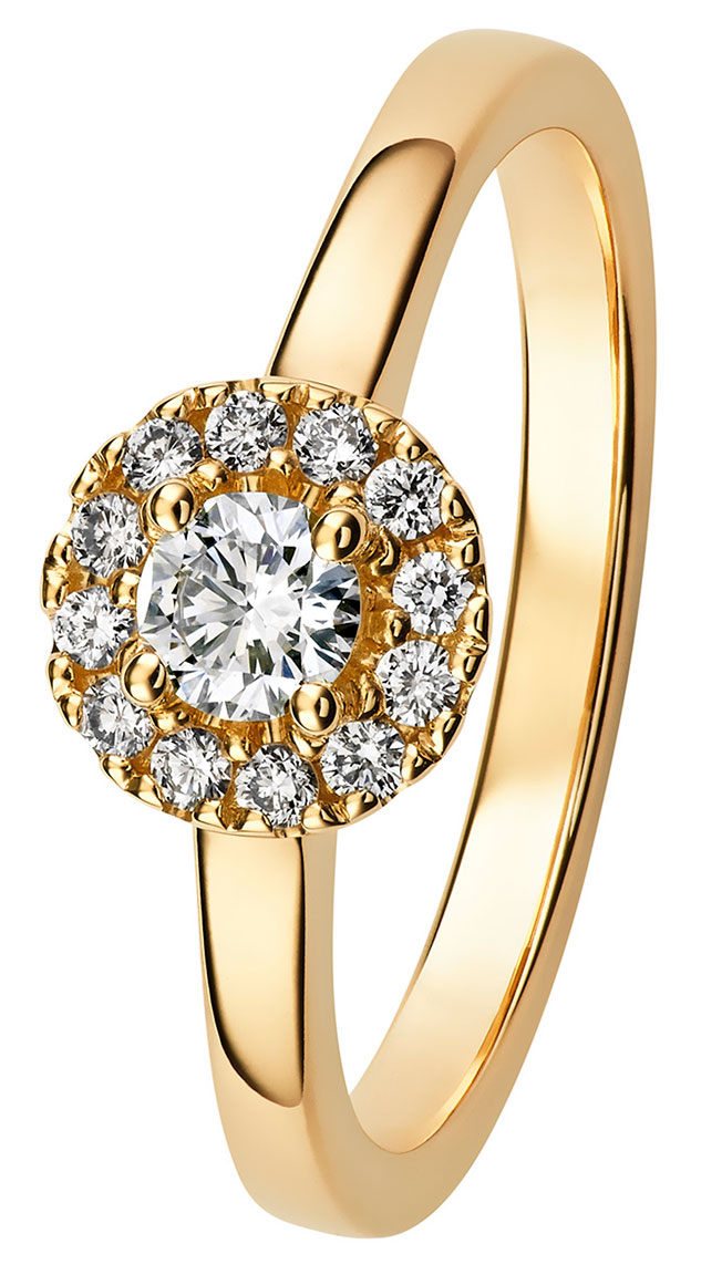 Kohinoor 033-264-30 diamond ring Gold Valerie