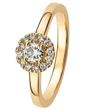 Kohinoor 033-264-30 diamond ring Gold Valerie