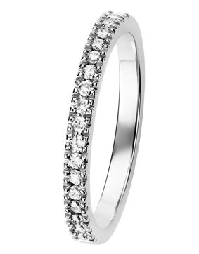 Kohinoor 033-264V-18 diamond ring white gold Valerie