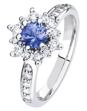 Kohinoor 033-268VS-38 diamond ring white gold Kuura