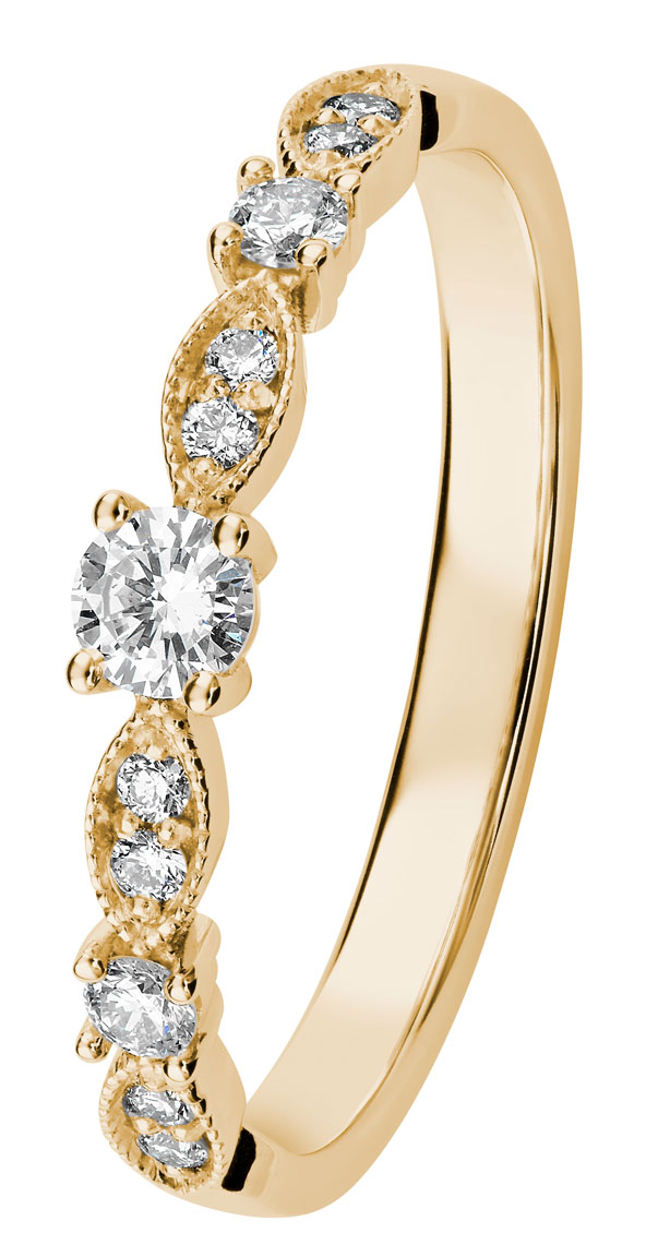 Kohinoor 033-269-23 diamond ring Gold Clara