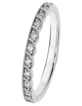 Kohinoor Clara Diamond ring white gold 033-269V-11