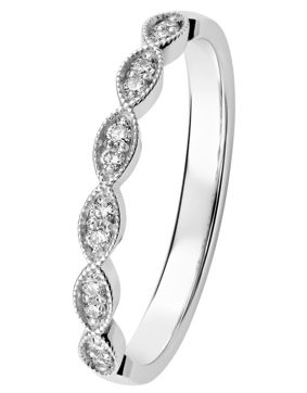 Kohinoor 033-269V-12 diamond ring white gold Clara