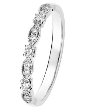 Kohinoor 033-269V-17 diamond ring white gold Clara
