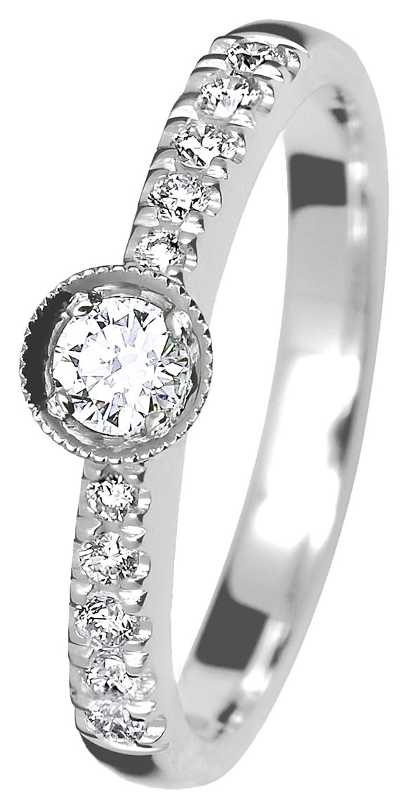 Kohinoor 033-403V-30 Sofia diamond ring