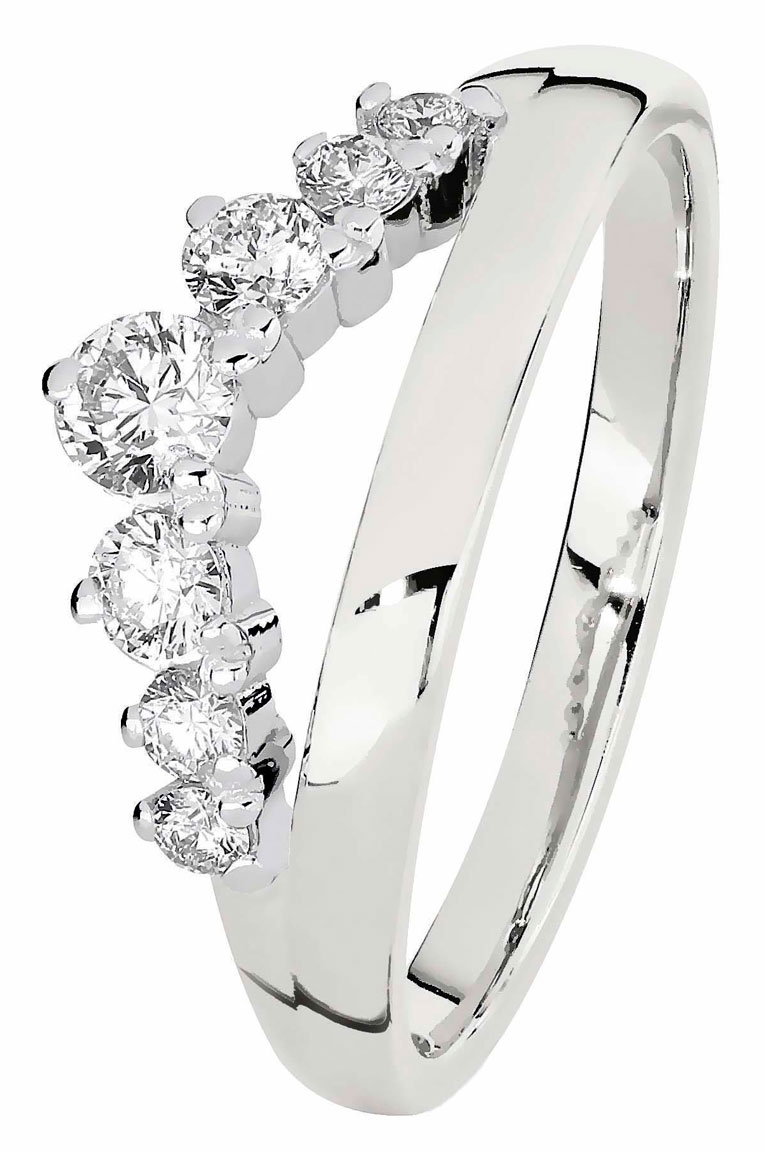 Kohinoor 033-405V-37 diamond ring white gold Tia