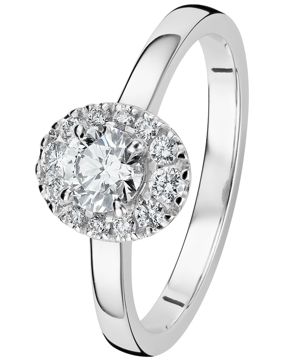 Kohinoor 033-410V-54 Olivia diamond ring