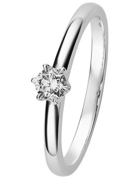Kohinoor 033-416V-18 Iris diamond ring