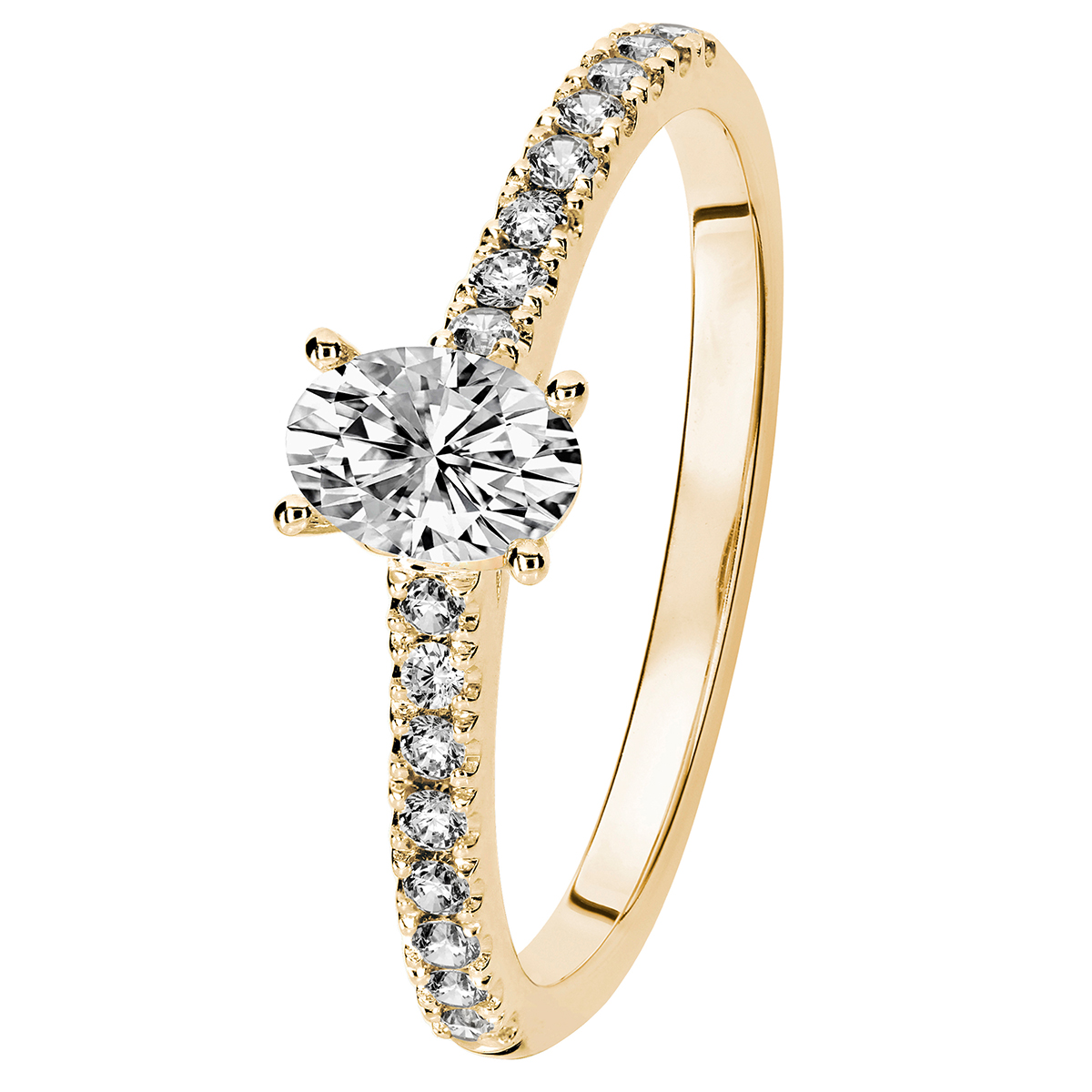Kohinoor Ellen gold diamond ring 0.46 ct 033-818K-46