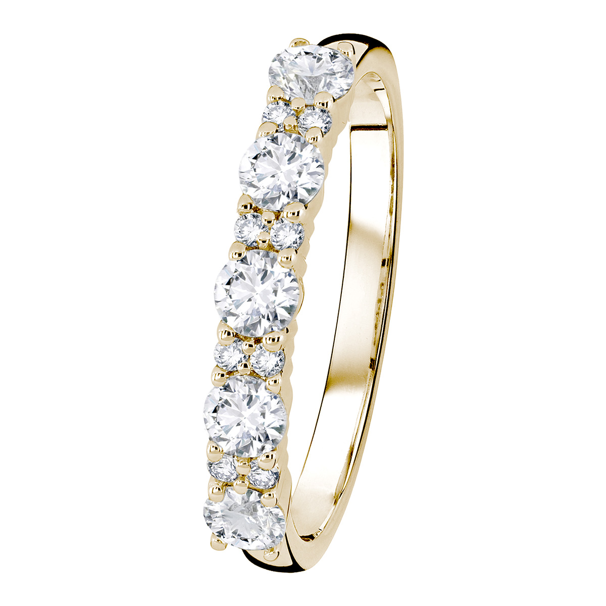 Kohinoor Elea diamond ring gold 0.68ct 033L-220K-68
