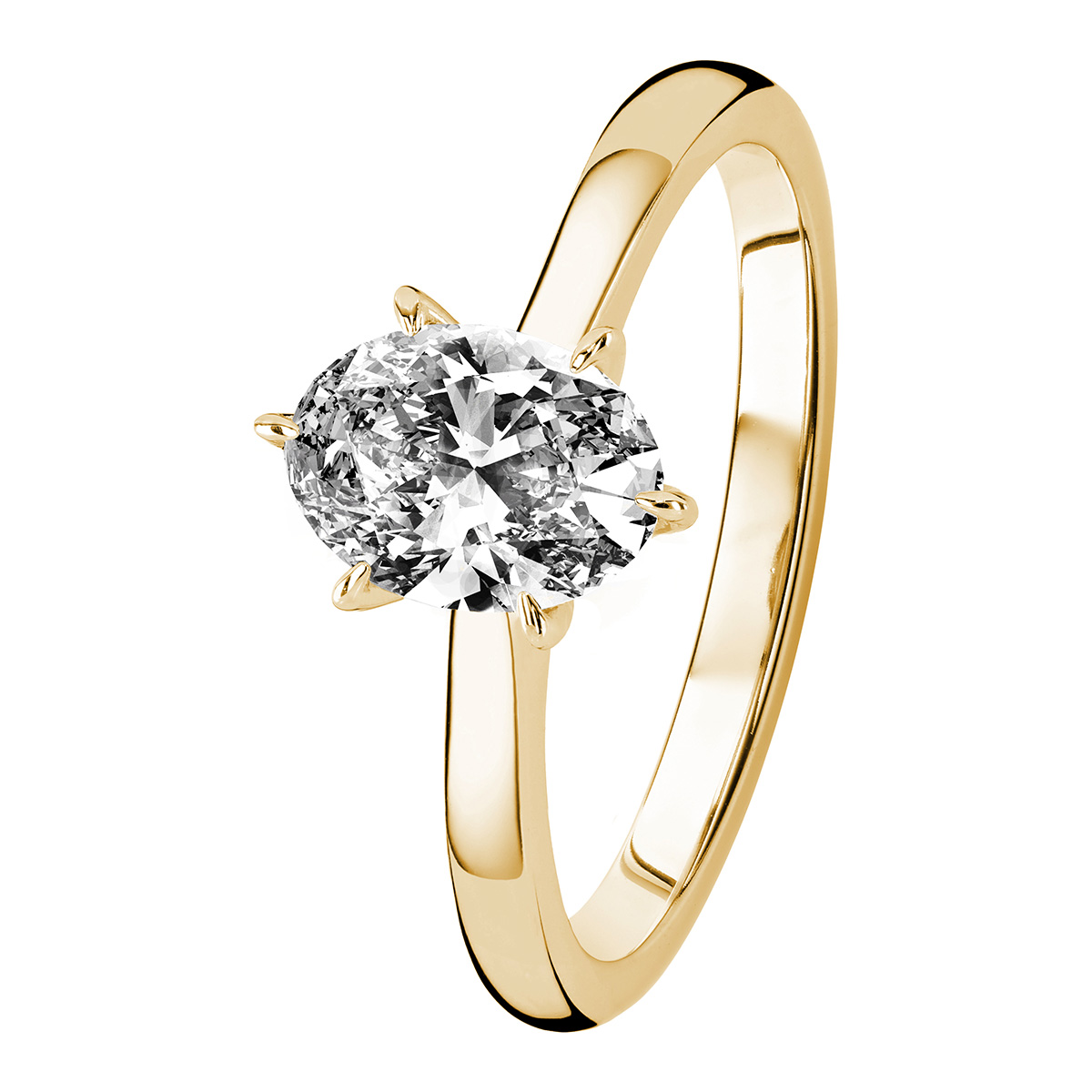 Kohinoor Gloria diamond ring gold 1ct 033L-338K-100