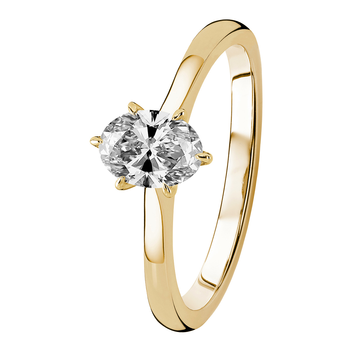 Kohinoor Gloria diamond ring gold 0.50ct 033L-338K-50