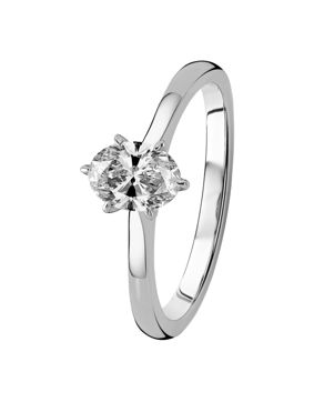 Kohinoor Gloria diamond ring white gold 0.50ct 033L-338V-50
