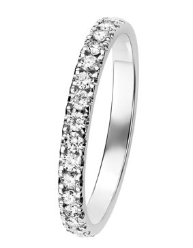 Kohinoor 034-248V-32 diamond ring white gold Leonora