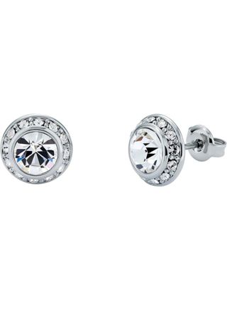 Ted Baker Soletia silver colored halo earrings 06-TBJ3698-01-02