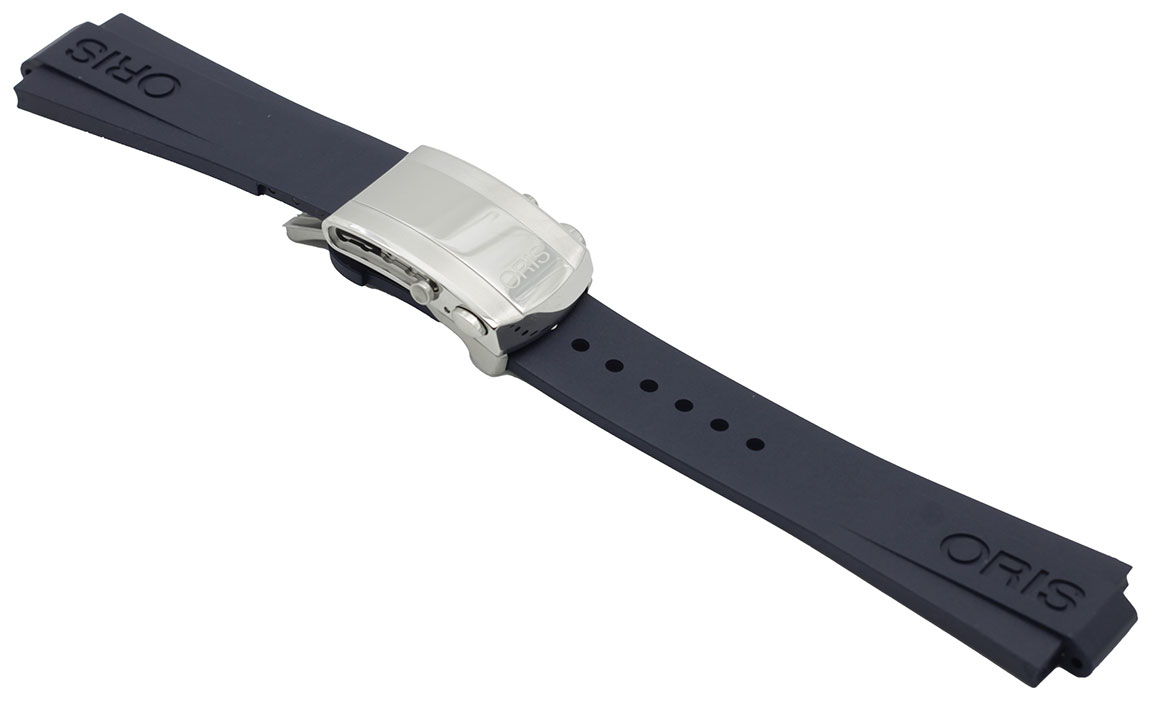Oris Aquis rubber strap 07 4 24 65EB butterfly clasp 43 5 mm Aquis