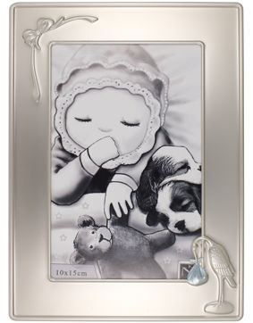 Photo Frame Stork and a baby 078607