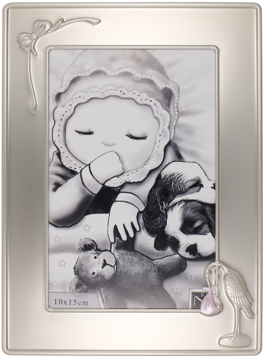 Photo Frame Stork and a baby 078608