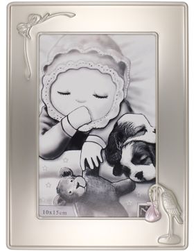 Photo Frame Stork and a baby 078608
