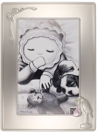 Photo Frame Stork and a baby 078608