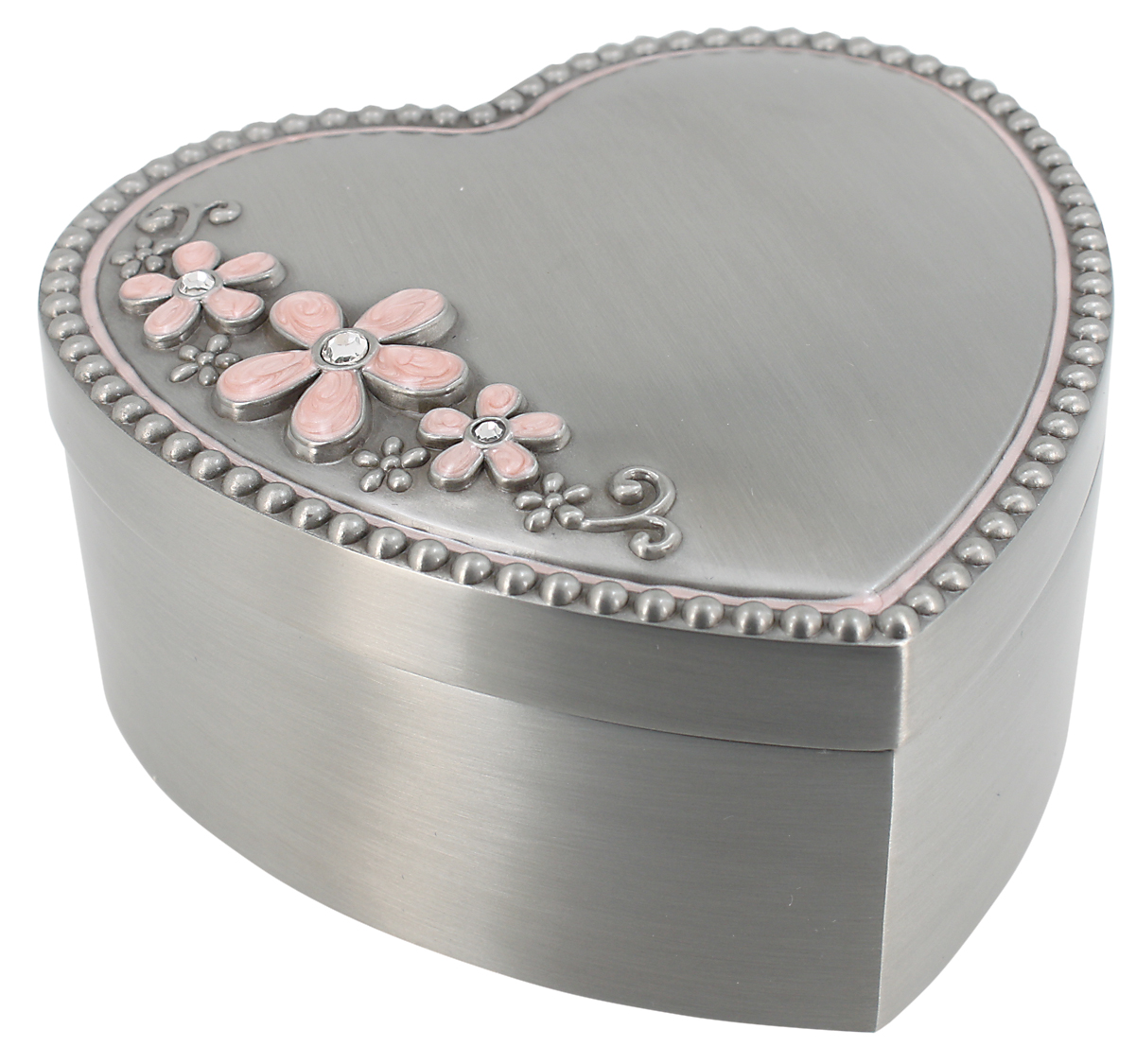 Musical jewellery box heart 078689