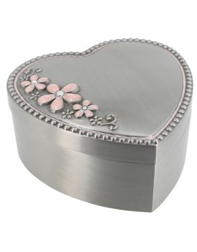 Musical jewellery box heart 078689
