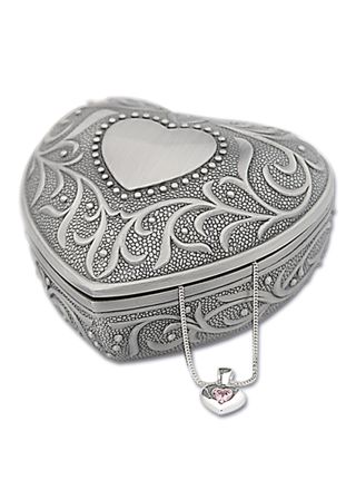 Jewellery box heart 078710