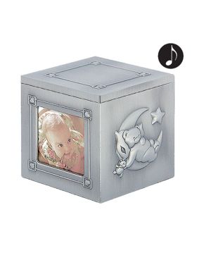 Photo frame with music box tin 078736