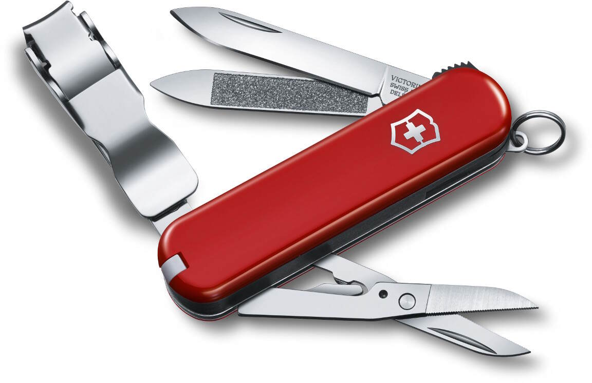 Victorinox Nail Clip 580 in red - 0.6463